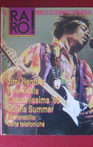 RARO ! 74 1997 JIMI HENDRIX NEW TROLLS DONNA SUMMER CANZONISSIMA 68 [G103D]