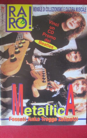 RARO ! 71 1996 METALLICA IVANO FOSSATI PAUL ANKA TROGGS ZELINOTTI [G103D]