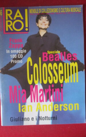 RARO ! 66 1996 MIA MARTINI FRANK ZAPPA BEATLES IAN ANDERSON [G103D]