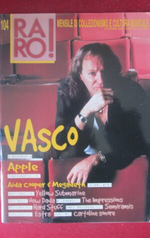 RARO ! 104 1999 VASCO ROSSI AIDA COOPER MEGADETH HARD STUFF  [G103D]