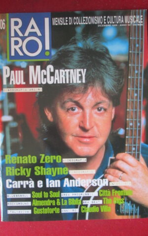 RARO ! 106 1999 PAUL MCCARTNEY RENATO ZERO RAFFAELLA CARRA IAN ANDERSON [G103D]