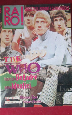 RARO ! 98 1999 THE WHO FABRIZIO DE ANDRE ANNA IDENTICI BLOSSOM TOES [G103D]