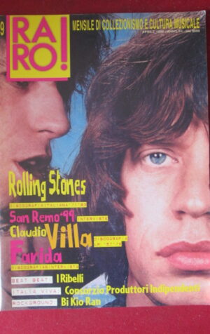 RARO ! 99 1999 ROLLING STONES FARIDA SANREMO 99 DISCOGRAFIA CLAUDIO VILLA [G103D