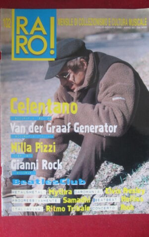 RARO ! 102 1999 CELENTANO VAN DER GRAAF GENERATOR NILLA PIZZA GIANNI ROCK [G103D