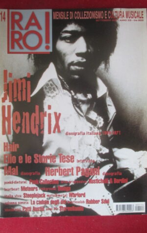 RARO ! 114 2000 JIMI HENDRIX HAIR ELIO E LE STORIE TESE STEEPLEJACK [G103D]
