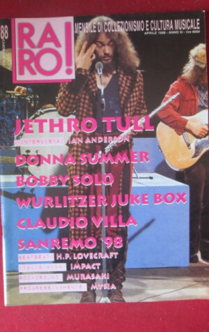 RARO ! 88 1998 JETHRO TULL DONNA SUMMER BOBBY SOLO SANREMO 98 [G103D]