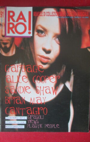 RARO ! 91 1998 GARBAGE ALICE COOPER SANDIE SHAW BRIAN MAY [G103D]