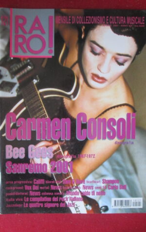 RARO ! 121 2001 CARMEN CONSOLI BEE GEES CALIFFI SAM & DAVE [G103D]