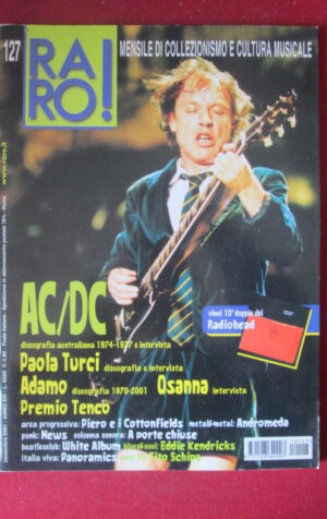 RARO ! 127 2001 AC/DC PAOLA TURCI ADAMO OSANNA [G103D]