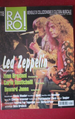 RARO ! 118 2001 LED ZEPPELIN IVAN GRAZIANI HOWARD JONES RUSTICHELLI [G103D]