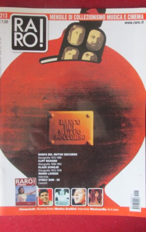 RARO ! 213 2009 BANCO MUTUO SOCCORSO CLIFF RICHARD KLAUS SCHULZE[G103E]