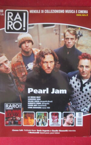 RARO ! 208 2009 PEARL JAM PROFONDO ROSSO DARIO ARGENTO CLAUDIO SIMONETTI [G103E]