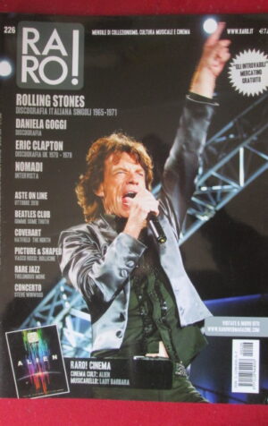 RARO ! 226 2010 ROLLING STONES DANIELA GOGGI ERIC CLAPTON NOMADI [G103E]