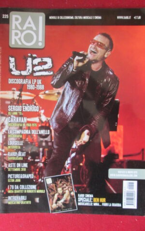 RARO ! 225 2010 U2 DISCOGRAFIA LP UK 1980-1988 SERGIO ENDRIGO CARAVAN  [G103E]