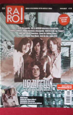 RARO ! 224 2010 LED ZEPPELIN GENS DEE D.JACKSON ANDREA CHIMENTI  [G103E]