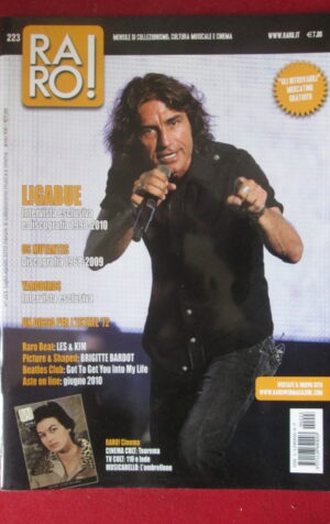 RARO ! 223 2010 LIGABUE OS MUTANTES YARDBIRDS BRIGITTE BARDOT [G103E]