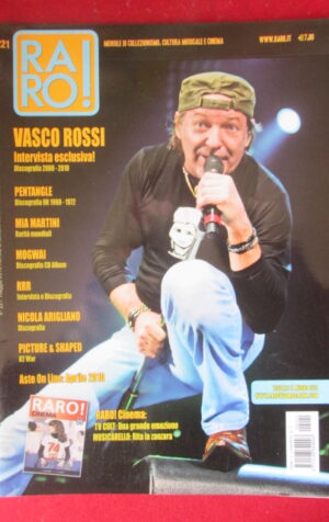 RARO ! 221 2010 VASCO ROSSI PATANGLE MIA MARTINI MOGWAI NICOLA ARIGLIANO [G103E]