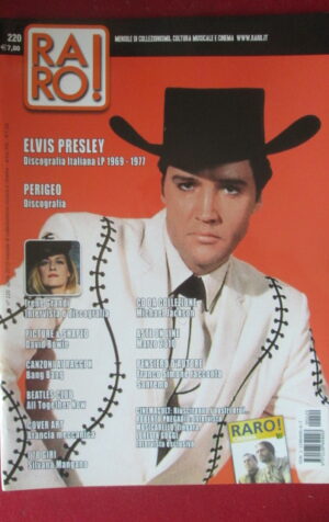 RARO ! 220 2010 ELVIS PRESLEY PERIGEO IRENE GRANDI DAVID BOWIE [G103E]
