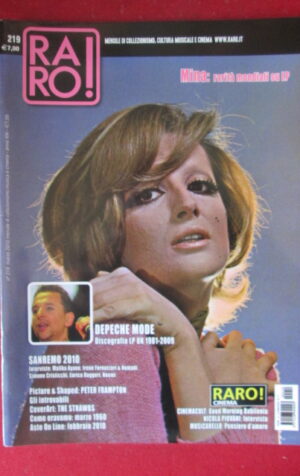 RARO ! 219 2010 MINA MAZZINI DEPECHE MODE PETER FRAMPTON THE STRAWBS [G103E]