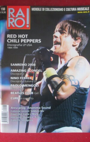 RARO ! 198 2008 RED HOT CHILI PEPPERS AMAZING BLONDE NINO FERRER [G103E]