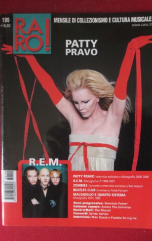 RARO ! 199 2008 PATTY PRAVO REM ZOMBIES MALGIOGLIO E QUARTO SISTEMA [G103E]