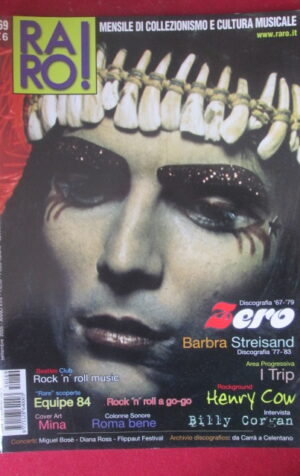 RARO ! 169 2005 RENATO ZERO BARBRA STREISAND EQUIPE 84 HENRY COW [G103E]