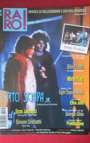 RARO ! 174 2006 RENATO ZERO DEEP PURPLE TITO SCHIPA JANNACCI CRISTICCHI [G103E]