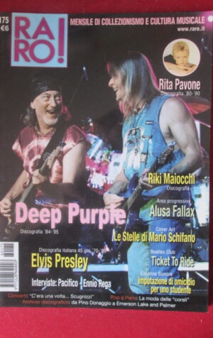 RARO ! 175 2006 DEEP PURPLE ELVIS PRESLEY RIKI MAIOCCHI RITA PAVONE [G103E]