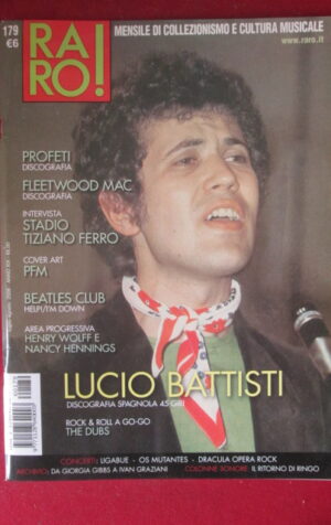 RARO ! 179 2006 LUCIO BATTISTI PROFETI FLEETWOOD MAC STADIO TIZIANO FERRO [G103E