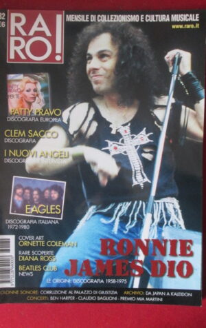 RARO ! 182 2006 RONNIE JAMES DIO PATTY PRAVO SACCO EAGLES I NUOVI ANGELI [G103E]