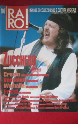 RARO ! 108 2000 ZUCCHERO CREAM VECCHIONI WALHALLA SEX PISTOLS FRANTI [G103E]