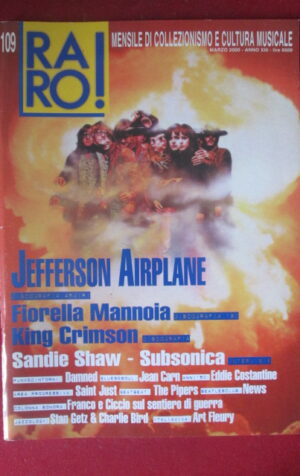 RARO 109 2000 JEFFERSON AIRPLANE FIORELLA MANNOIA KING CRIMSON SUBSONICA [G103E]