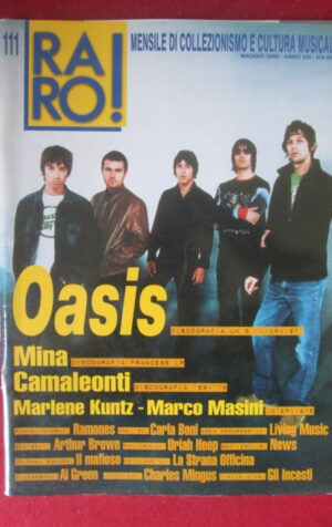 RARO ! 111 2000 OASIS MINA CAMALEONTI MARLENE KUNTZ MARCO MASINI RAMONES [G103E]