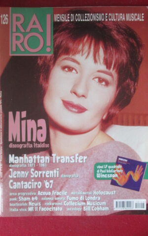 RARO ! 126 2001 MINA MANHATTAN TRANSFER JENNY SORRENTI ACQUA FRAGILE [G103E]