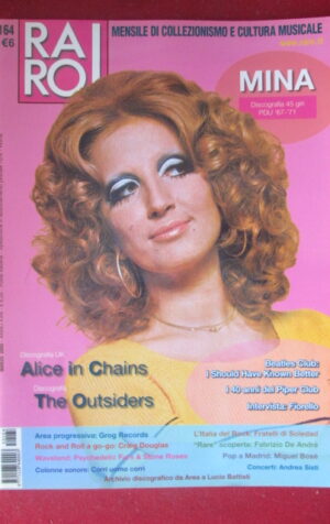 RARO ! 164 2005 MINA ALICE IN CHAINS THE OUTSIDERS FABRIZIO DE ANDRE  [G103E]