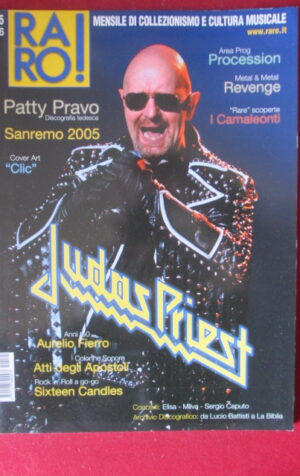 RARO ! 165 2005 JUDAS PRIEST PATTY PRAVOSIXTEEN CANDLES AURELIO FIERRO [G103E]