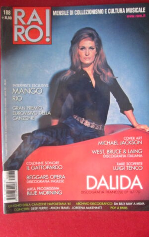 RARO ! 188 2007 DALIDA MANGO WEST BRUCE & LAING LUIGI TENCO DEEP PURPLE [G103E]