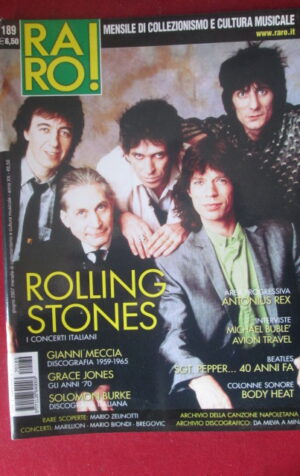 RARO ! 189 2007 ROLLING STONES GRACE JONES ANTONIUS REX MICHAEL BUBLE [G103E]