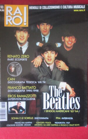 RARO ! 193 2007 THE BEATLES RENATO ZERO FRANCO BATTIATO PFM RAMAZZOTTI  [G103E]