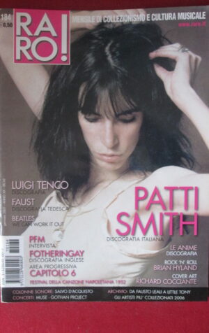 RARO ! 184 2007 PATTI SMITH LUIGI TENCO FAUST PFM FOTHERINGAY LE ANIME [G103E]