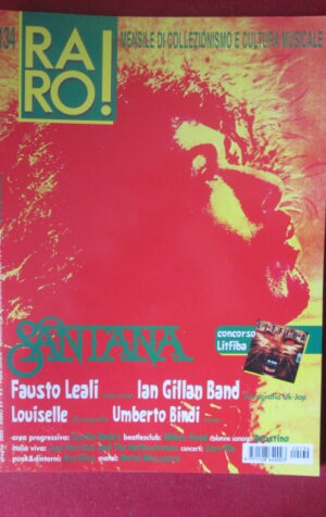 RARO ! 134 2002 SANTANA FAUSTO LEALI IAN GILLAN BAND LOUISELLE BINDI [G103F]