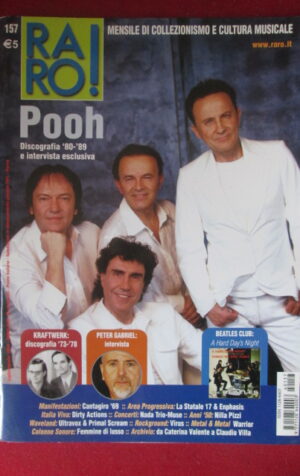 RARO ! 157 2004 POOH KRAFTWERK PETER GABRIEL WARRIOR ULTRAVOX [G103F]