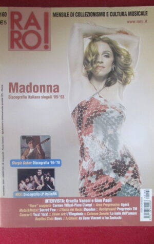 RARO ! 160 2004 MADONNA COVER GIORGIO GABER NICE ORNELLA VANONI PAOLI [G103F]