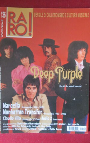 RARO ! 136 2002 DEEP PURPLE MARCELLA MANHATTAN TRANSFER AUDIO 2 [G103F]