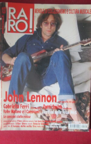 RARO ! 137 2002 JOHN LENNON GABRIELLA FERRI PATTI SMITH ROBY MATANO [G103F]