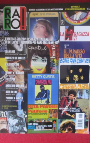 RARO 231 2011 JOAN BAEZ MAURIZIO DE ANGELIS KALEIDOSCOPE JOHNNY MARINES [G103F]