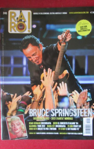 RARO ! 245 2012 BRUCE SPRINGSTEEN MARILYN MONROE REMO GERMANI MADONNA [G103F]