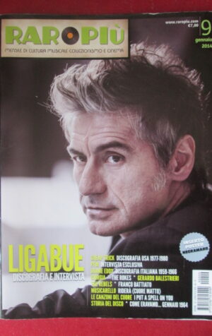 RARO PIU 9 2014 LIGABUE + POSTER NEGRAMARO THE REBELS FRANCO BATTIATO [G103F]