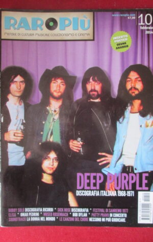 RARO PIU 10 2014 POSTER SKUNK ANANSIE - DEEP PURPLE PATTY PRAVO  [G103F]