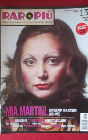 RARO PIU 13 2014 MIA MARTINI POSTER PIERO PELU PRETTY THINGS SAL DA VINCI [G103F